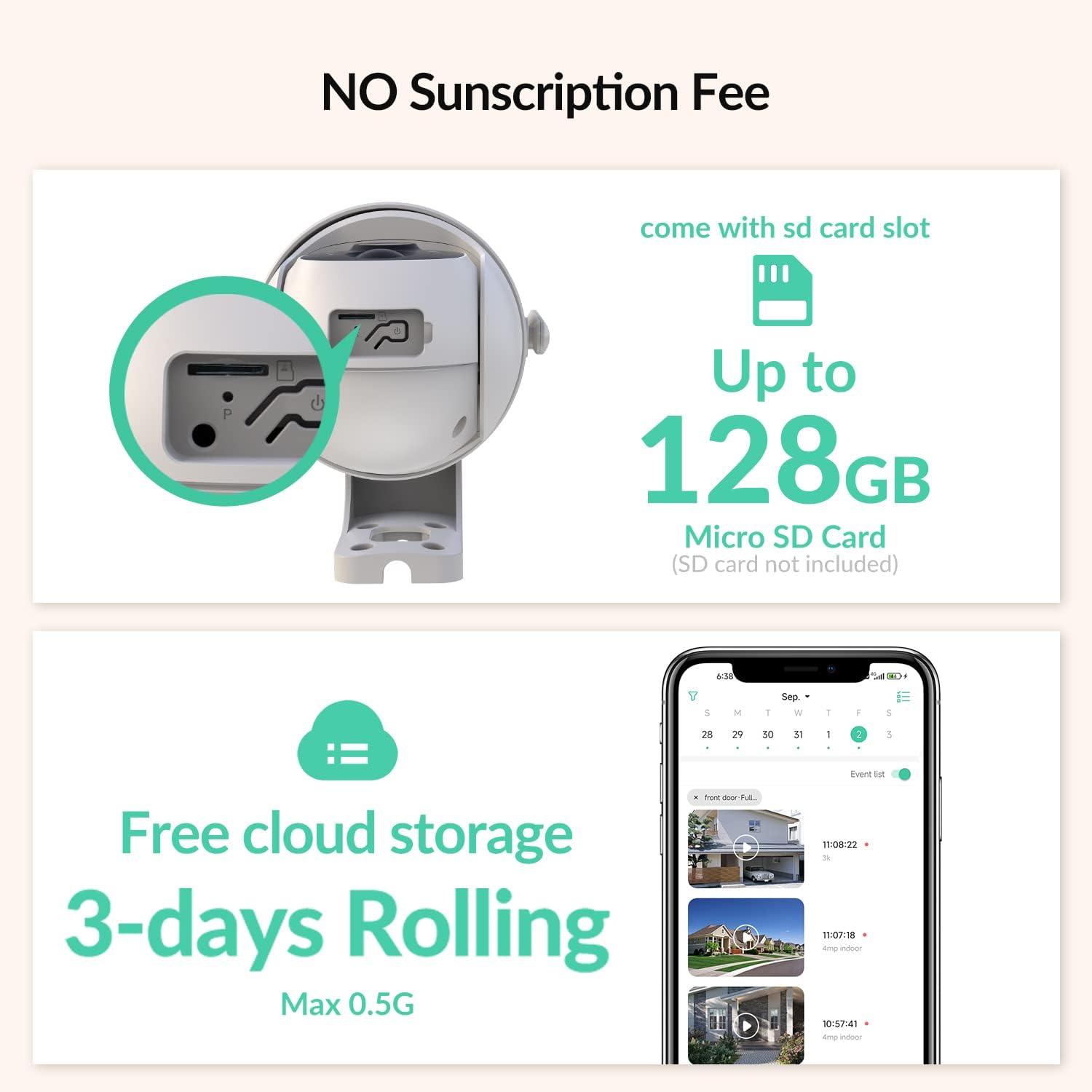 BC3（Solar WiFi Security Camera）