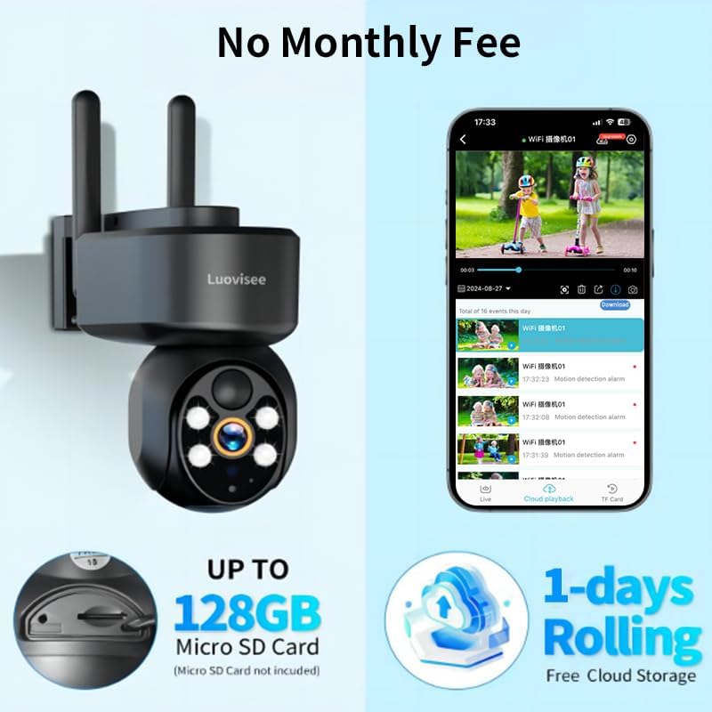 Q7H(Solar Security Camera Wireless Outdoor)