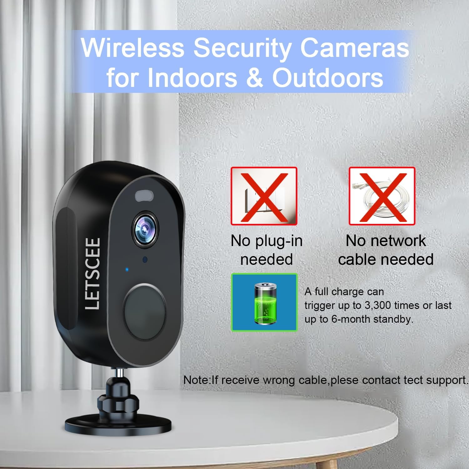 CG2(Battery security camera）