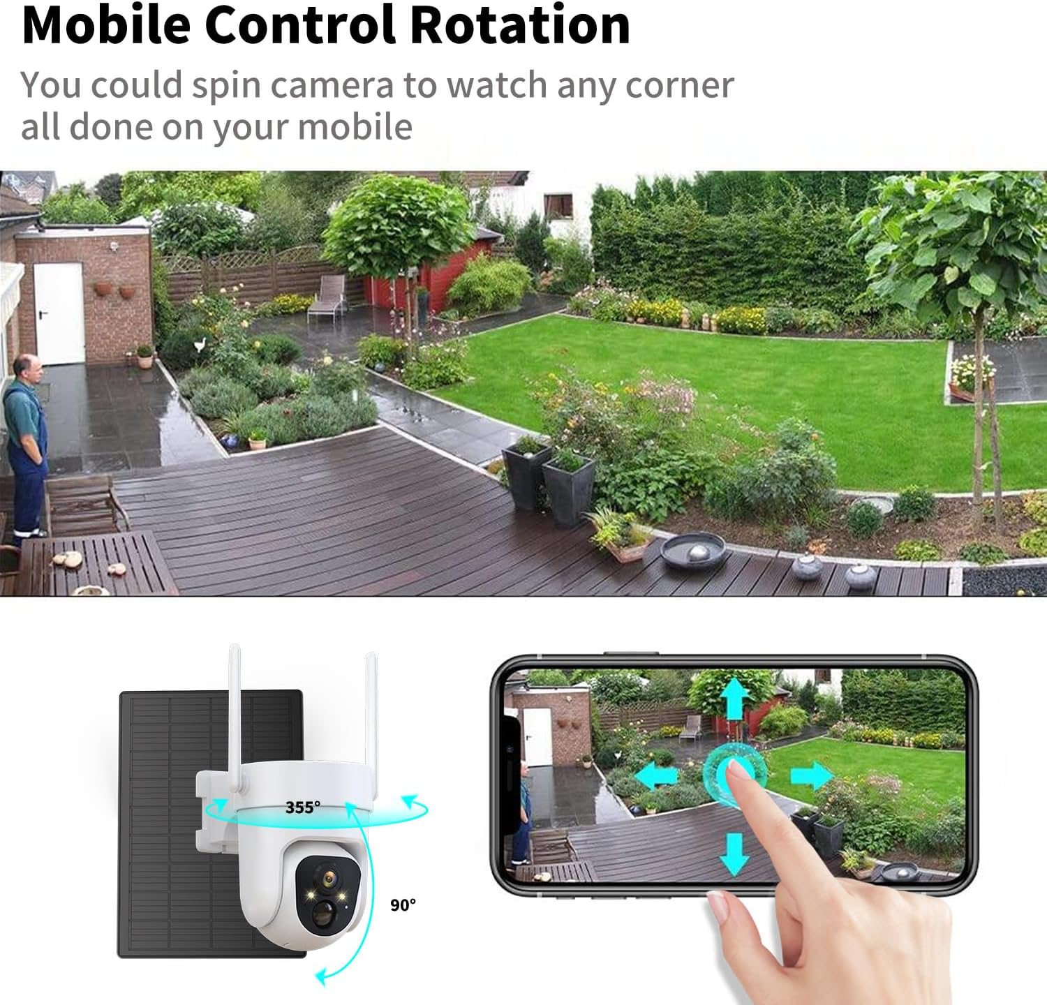 BC3（Solar WiFi Security Camera）