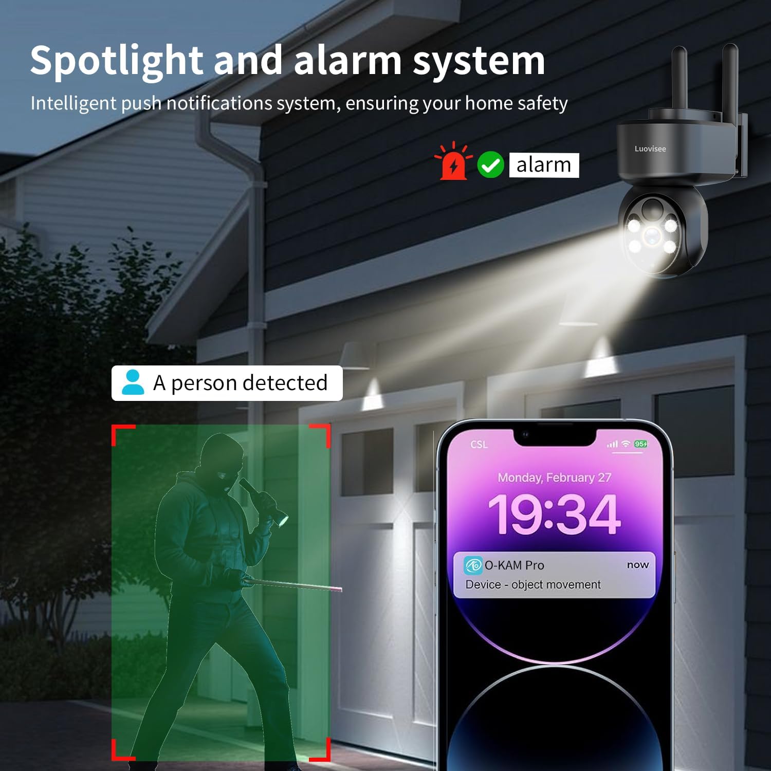 Q7H(Solar Security Camera Wireless Outdoor)