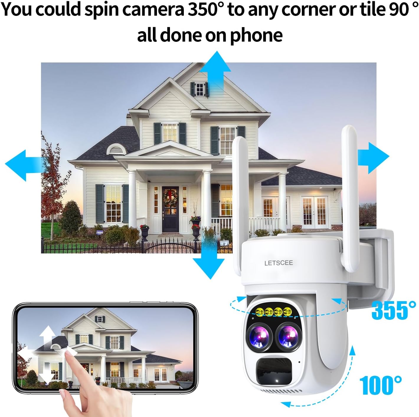 HMC1( Solar Hybrid Zoom Security Camera)